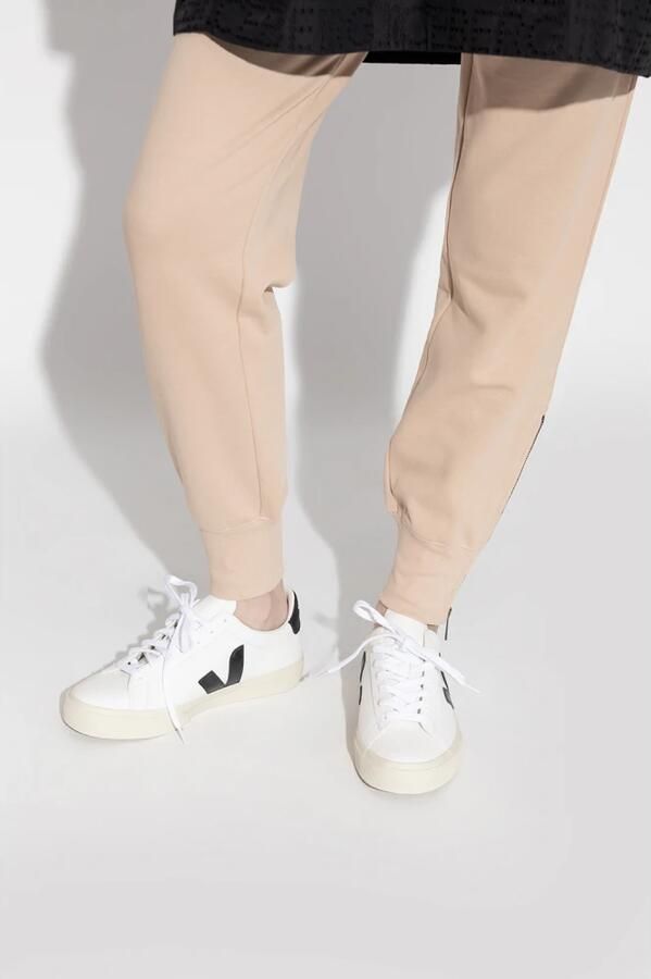 Veja Leather Sneakers with ChromeFree Leather and Rubber Sole Lace-up - Foto 11