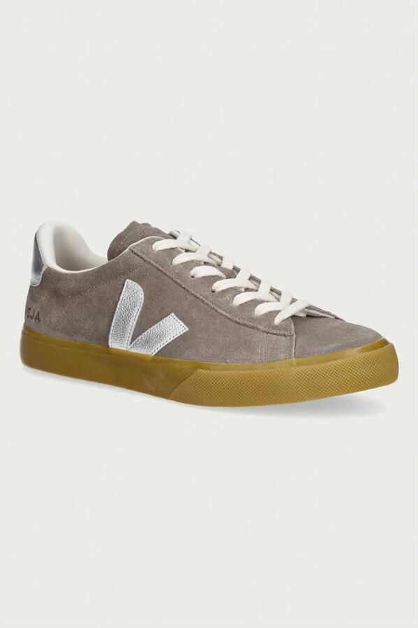 VEJA Campo Suede moonrock silver Suede Dames - Foto 5