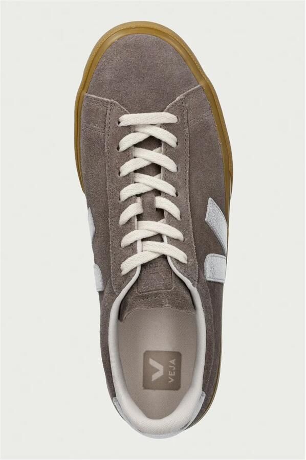 VEJA Campo Suede moonrock silver Suede Dames - Foto 6