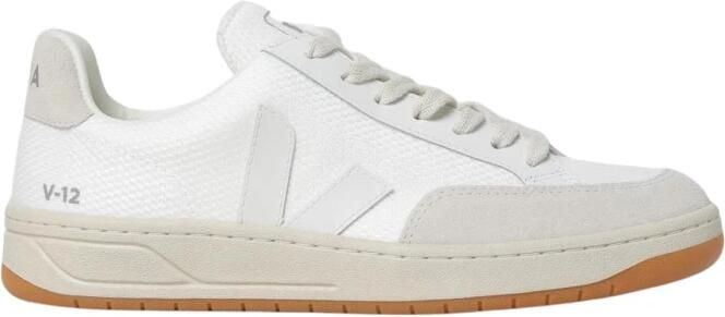 Veja V-12 White Stijlvolle en Comfortabele Sneakers Beige Dames - Foto 6