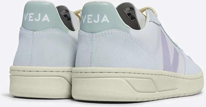 Veja Witte Leren Sneakers met ChromeFree Panelen White Dames - Foto 7