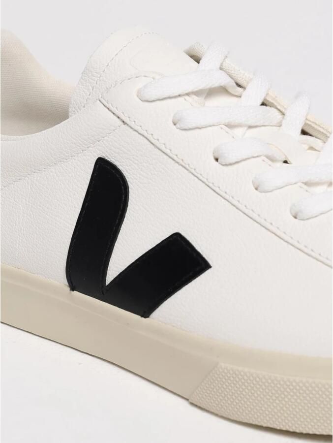 Veja Leather Sneakers with ChromeFree Leather and Rubber Sole Lace-up - Foto 6