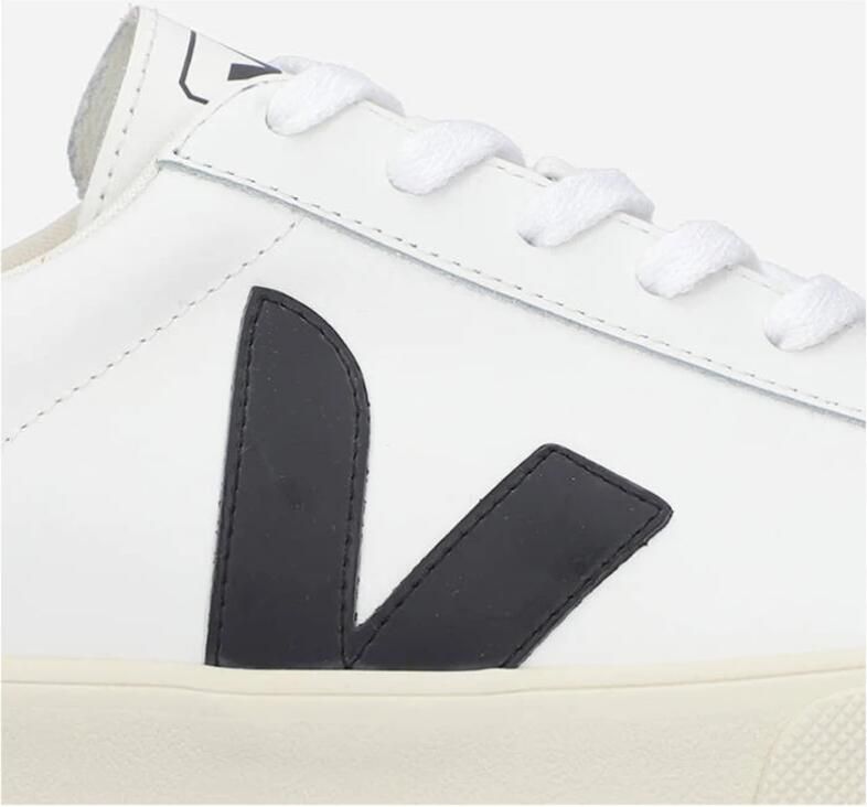 Veja Esplar Logo Leather Sneakers Schoenen Leer Wit EO0200005A - Foto 2