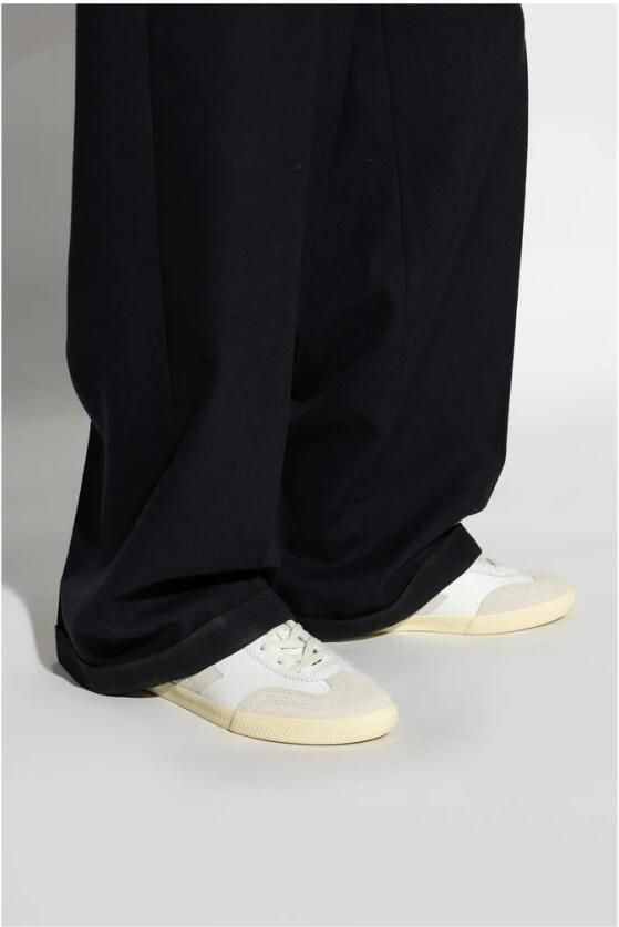 Veja Grijze Canvas Sneaker met Leren Details