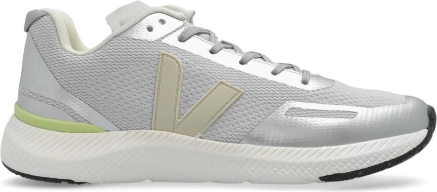 Veja Sneakers met contrasterende panelen en vetersluiting Gray Dames - Foto 5