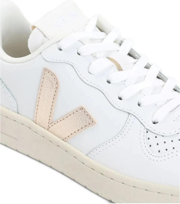 VEJA Lage Sneakers Dames V-10 Maat: 37 Materiaal: Leer Kleur: Wit - Foto 5