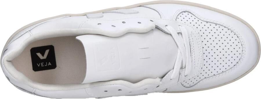 Veja Witte Leren Sneakers Logo Rubberen Zool White - Foto 12