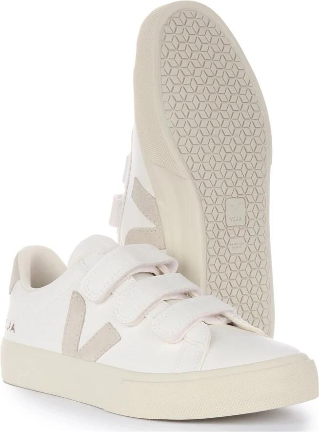 VEJA Lage Sneakers Recife Logo Leer Wit - Foto 3
