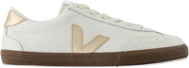 VEJA Lage Sneakers Dames Volley Leer Wit - Foto 13