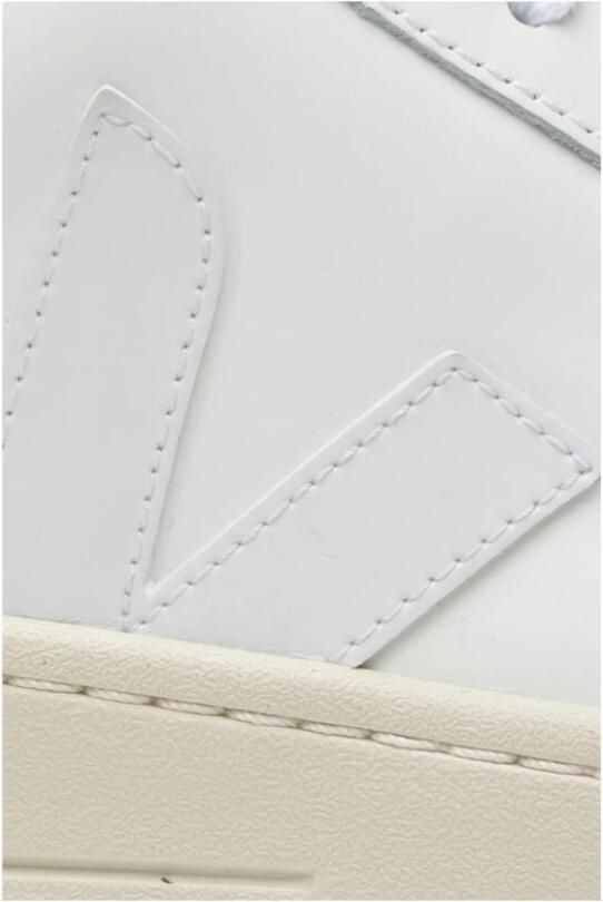 Veja Witte Leren Sneakers Logo Rubberen Zool White - Foto 6
