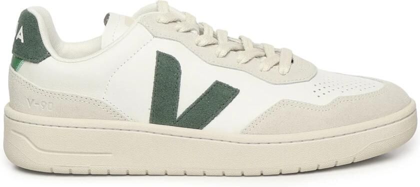 VEJA Lage Sneakers V-90 Maat: 40 Materiaal: Leer Kleur: Wit - Foto 8