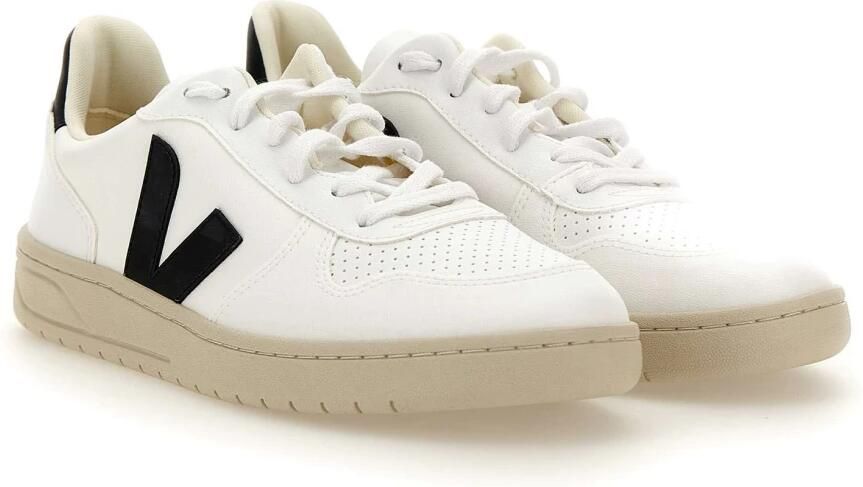 Veja V-10 den Patch Logo Geperforeerde Details Rubberen Zool White - Foto 2