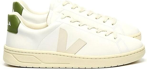 Veja wit groene katoenen sneakers White Heren - Foto 4