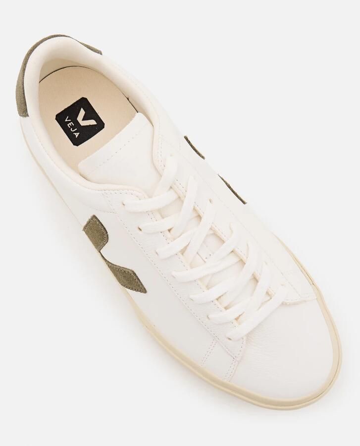 Veja Campo Chromefree Leather Sneakers Schoenen Leer Wit CP0502429B - Foto 20