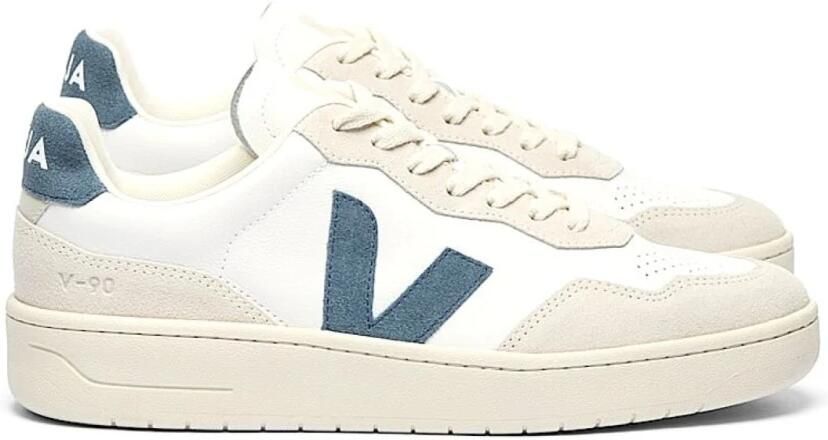 VEJA Lage Sneakers V-90 Maat: 39 Materiaal: Suède Kleur: Wit - Foto 6