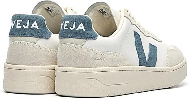 VEJA Lage Sneakers V-90 Maat: 39 Materiaal: Suède Kleur: Wit - Foto 9