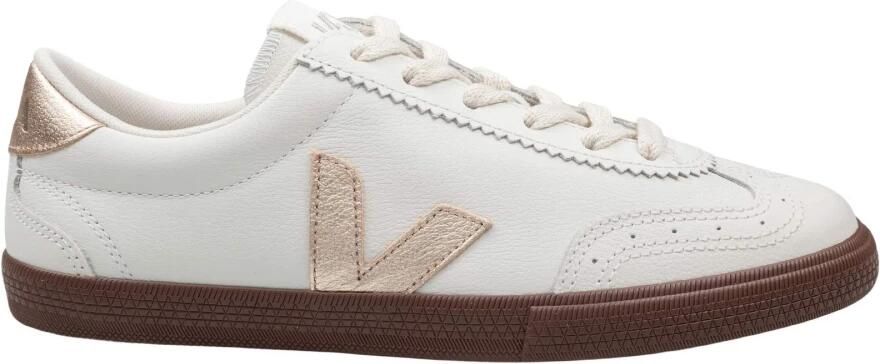 VEJA Lage Sneakers Dames Volley Maat: 38 Materiaal: Leer Kleur: Wit - Foto 2