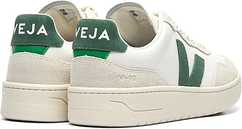 VEJA Lage Sneakers V-90 Maat: 40 Materiaal: Leer Kleur: Wit - Foto 9