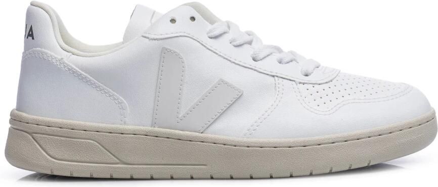 Veja V-10 CWL Sneakers Schoenen Vegan Wit VX0702892A380 - Foto 6