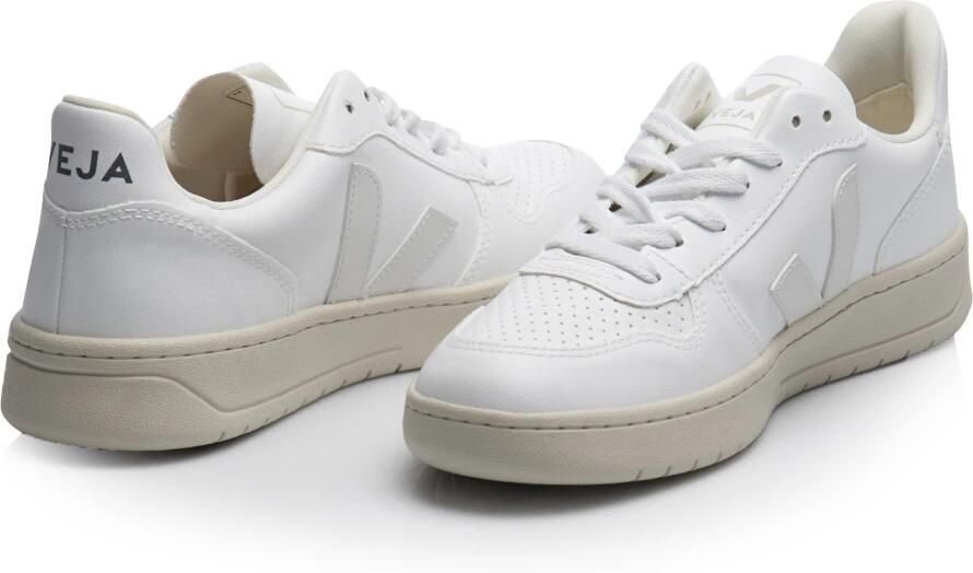 Veja V-10 CWL Sneakers Schoenen Vegan Wit VX0702892A380 - Foto 4