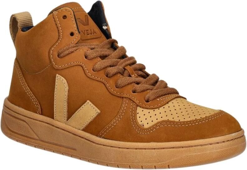 Veja Premium Nubuck Leren Herensneakers Bruin - Foto 3