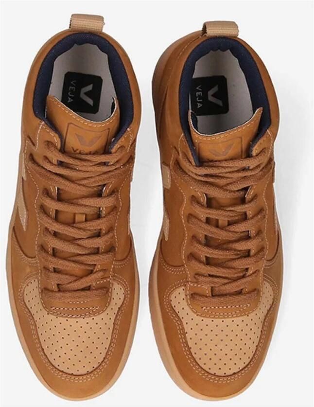 Veja Premium Nubuck Leren Herensneakers Bruin - Foto 2