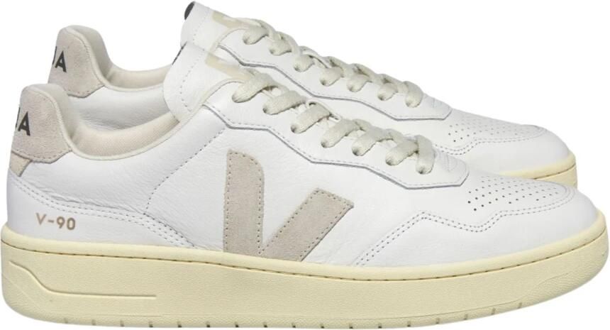 VEJA Lage Sneakers V-90 Leer Wit - Foto 8