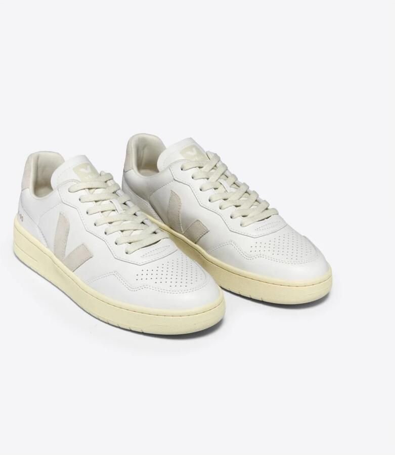 VEJA Lage Sneakers V-90 Leer Wit - Foto 3