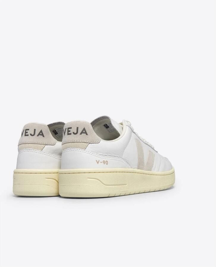 VEJA Lage Sneakers V-90 Leer Wit - Foto 4