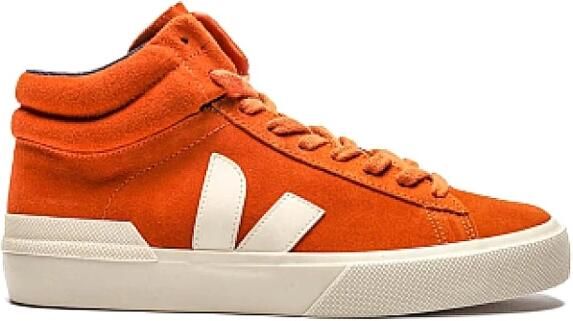 Veja women shoes high top suede trainers sneakers Minotaur Oranje Dames - Foto 7