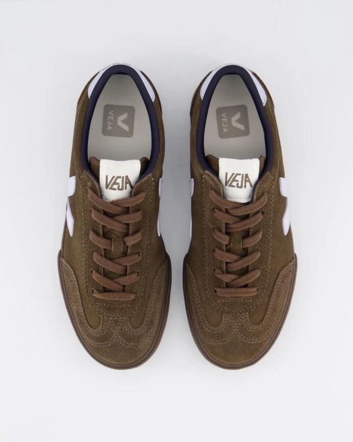 Veja Iconische Volley Suede Sneakers in Wit - Foto 4