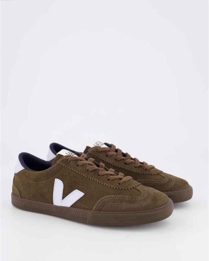 Veja Iconische Volley Suede Sneakers in Wit - Foto 2