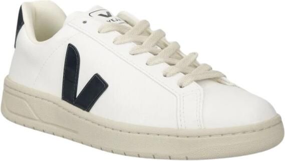 Veja Witte Marineblauwe Vegan Katoenen Sneakers White