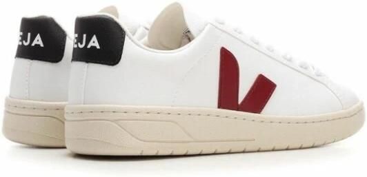 Veja Witte Sneakers met Rode V en Marineblauwe Hiel White - Foto 6
