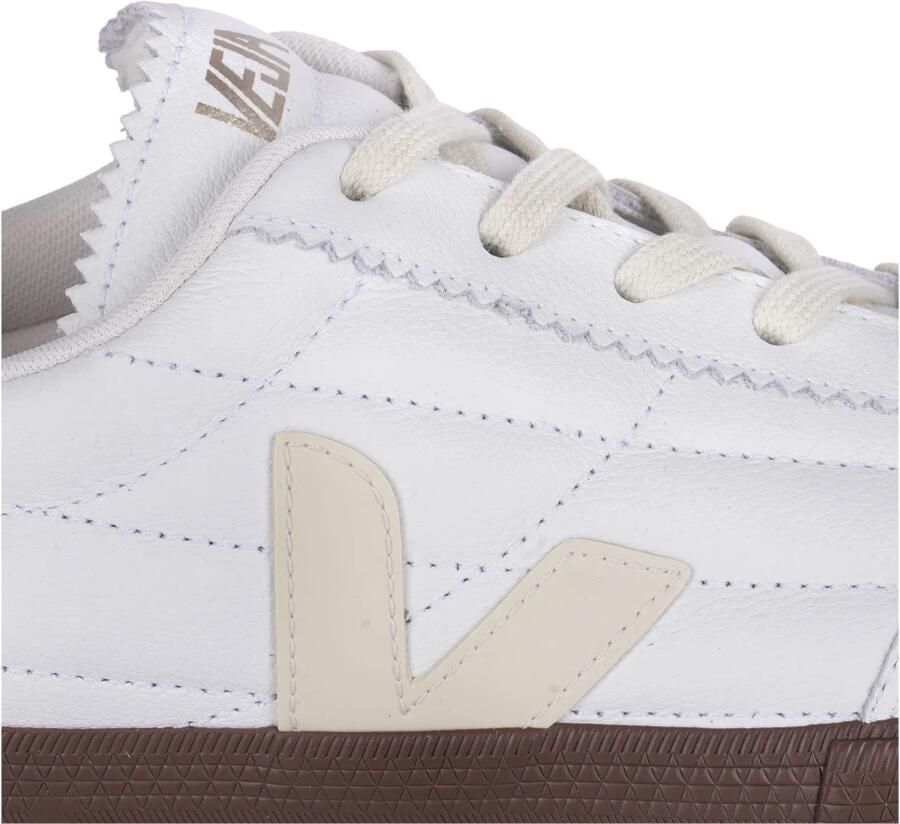 VEJA Lage Sneakers Panenka Leer Wit - Foto 5