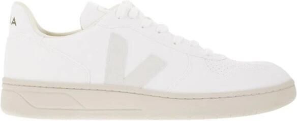 Veja V-10 Low Top Leather Sneakers