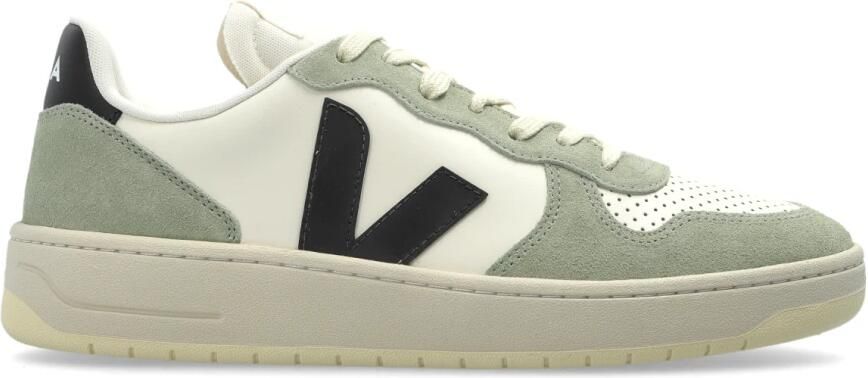 Veja Low-Top Sneakers V-10 Prime in groen - Foto 3