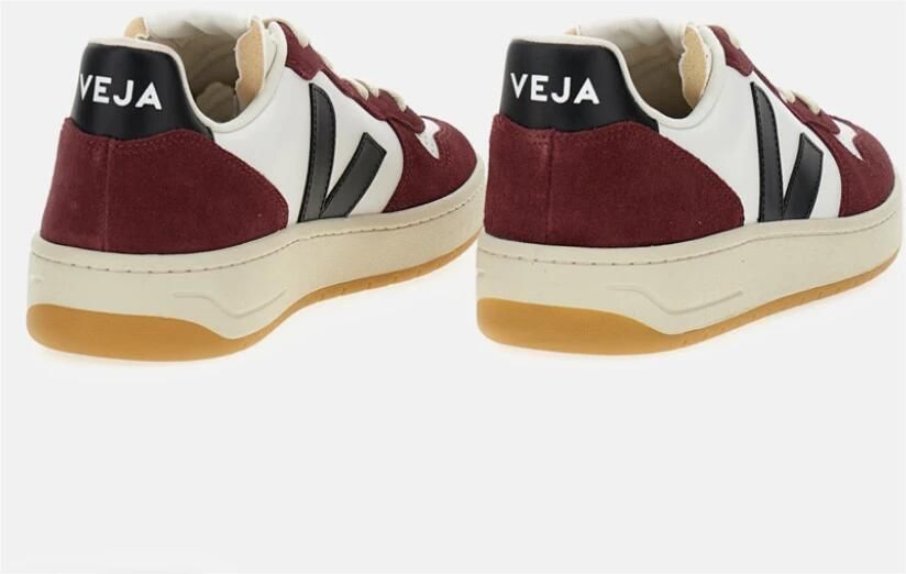 Veja V-10 leren sneakers rood wit - Foto 3