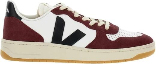 Veja V-10 leren sneakers rood wit - Foto 2