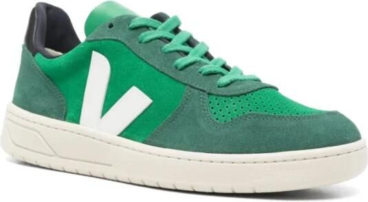 Veja V-10 heren sneaker Donkergroen