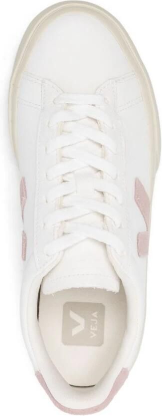 Veja Witte Leren Sneakers voor Vrouwen White Dames