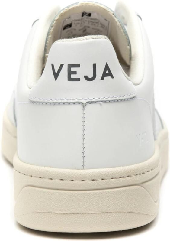 Veja Witte Leren Sneakers Logo Rubberen Zool White - Foto 3