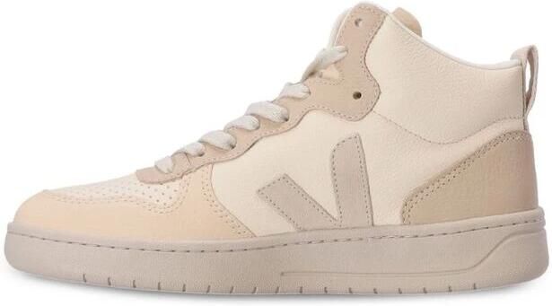 VEJA V-15 Cashew Pierre Multico Beige Leer Hoge sneakers Unisex - Foto 5