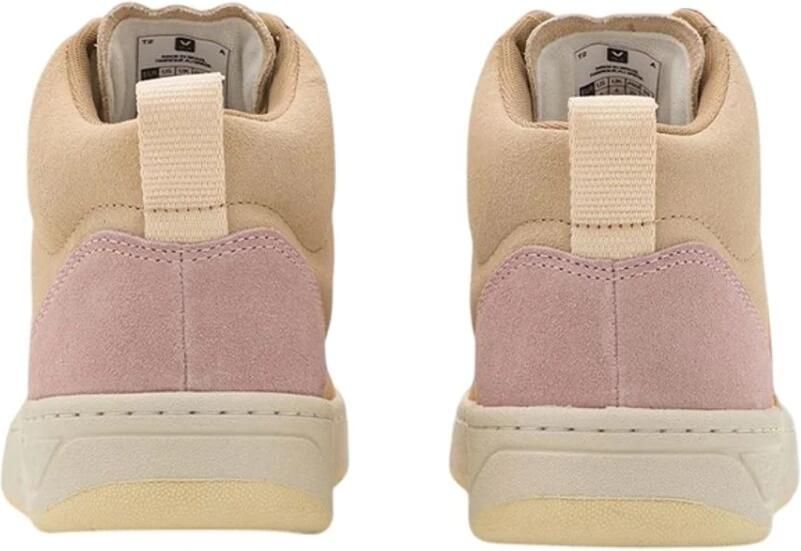 Veja Sneakers Dames Hoge sneakers Damesschoenen Suède V15 suede Beige combi - Foto 3