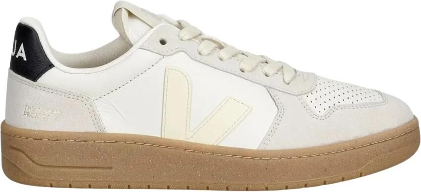 VEJA Lage Sneakers Dames V-82 Leer Beige - Foto 10