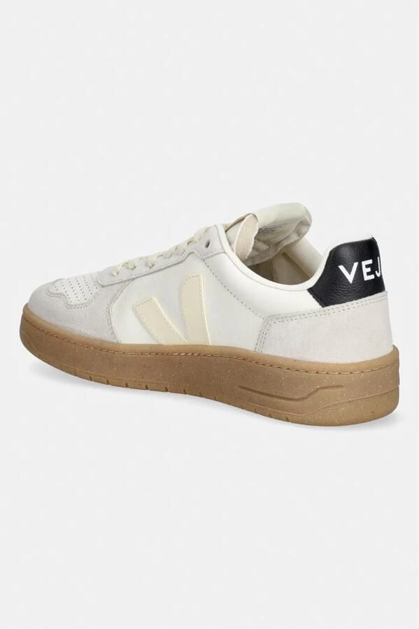 VEJA Lage Sneakers Dames V-82 Leer Beige - Foto 5
