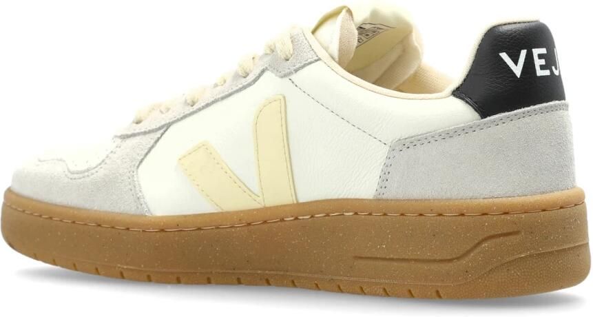 VEJA Lage Sneakers Dames V-82 Leer Beige - Foto 8