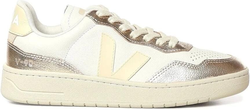 Veja V-90 O.T. Sneakers White Calcaire Platine