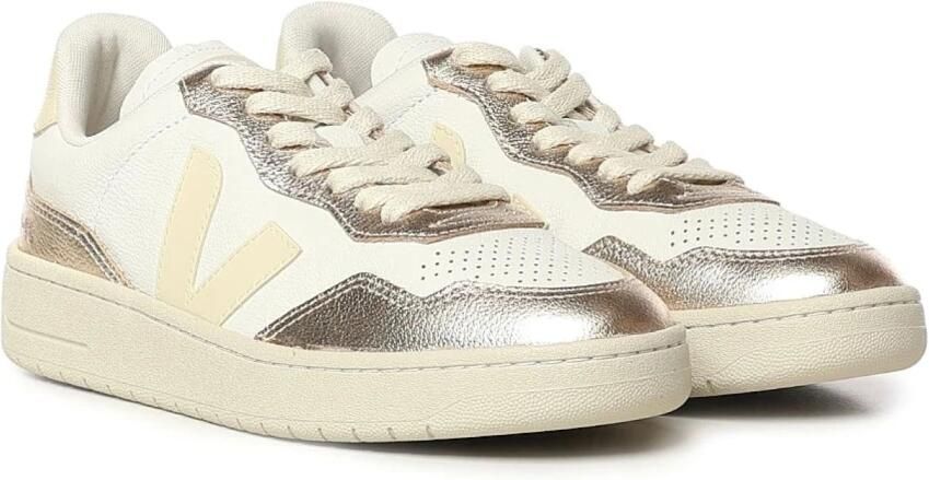 Veja V-90 O.T. Sneakers White Calcaire Platine - Foto 14