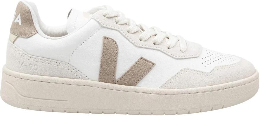 Veja V-90 O.T. leather white taupe - Foto 2